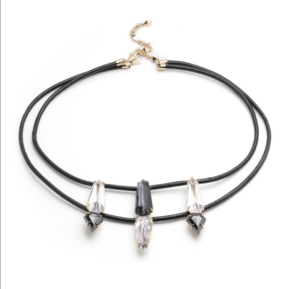 Alexis Bittar Jewelry - NEW • Alexis Bittar • Crystal Accented Bob Necklac